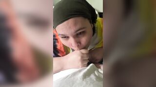 Compilation of fat girls sucking off lovers' cocks in front of the cameras